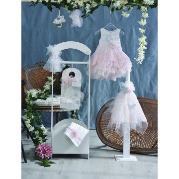 Guy Laroshe Σετ βάπτισης ρόζ